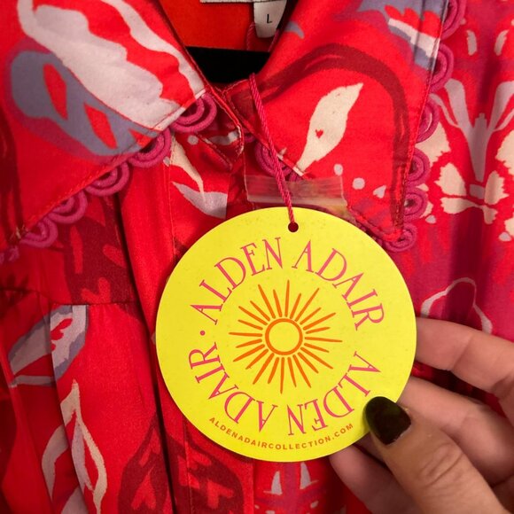 Alden Adair Women's Leopard Love Leo Maxi Renee Dress - Picture 5 of 5